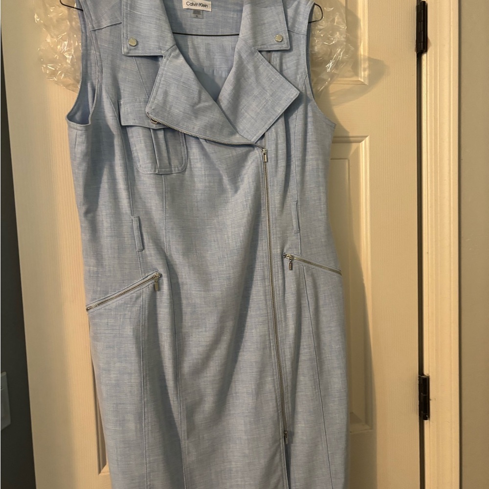 Calvin Klein Sky Blue Women's Dress